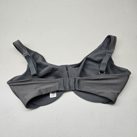 Lilyette Women Bra 34DD Gray Minimizer Underwired Strap Adjustable - Picture 9 of 9